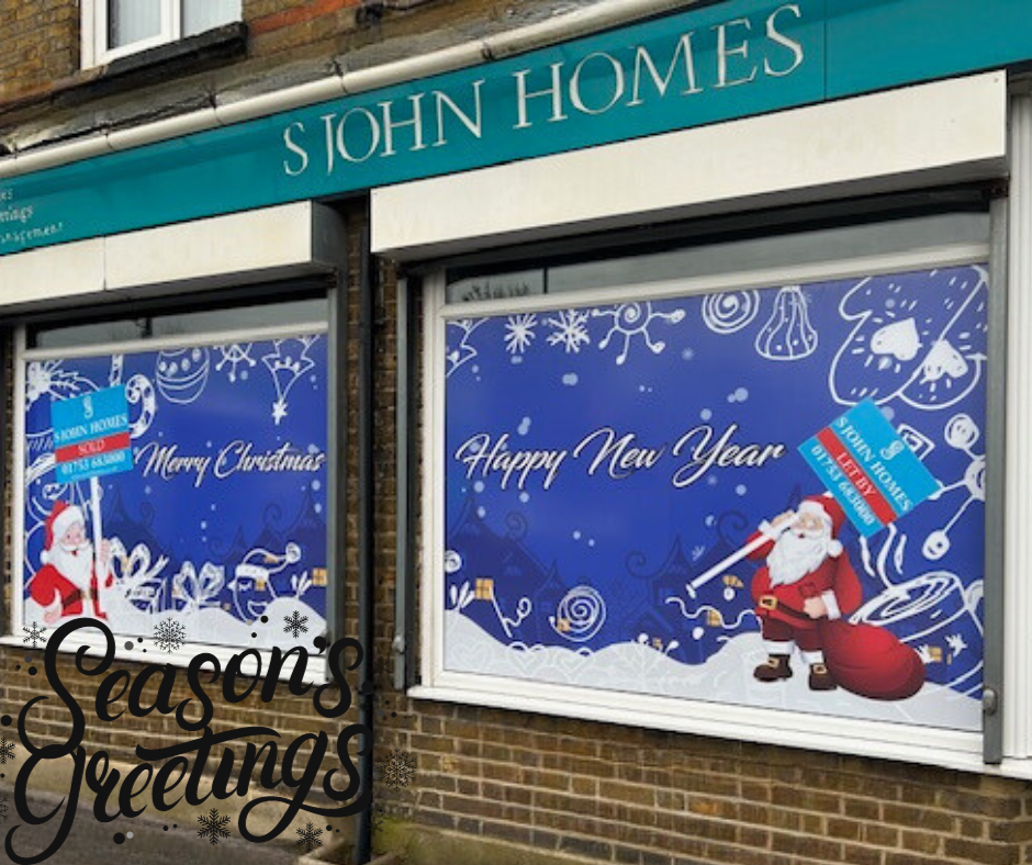 Merry Christmas and Happy New Year from S John Homes